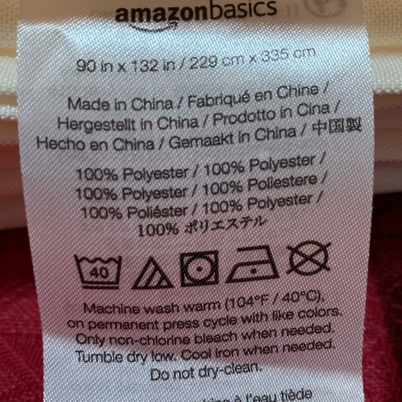 White fabric— long and wide. - Picture 4 of 5